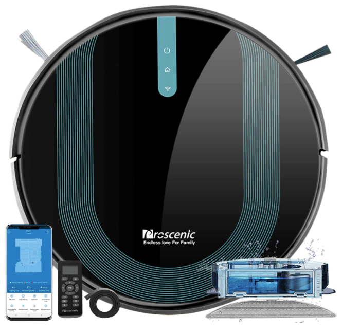 proscenic 850t robot aspirapolvere e lavapavimenti